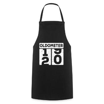 20e anniversaire 20 ans drôle 20e anniversaire - Tablier de cuisine - noir - Devant - AI Model Male 185 dark (185cm)