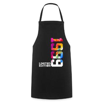 27TH BIRTHDAY LIMITED EDITION 1999 - Cooking Apron - black - Front - AI Model Male 185 dark (185cm)