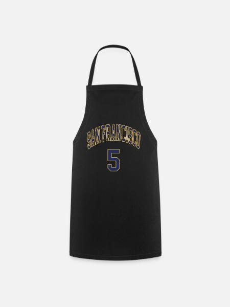 San Francisco 5 - Cooking Apron - black
