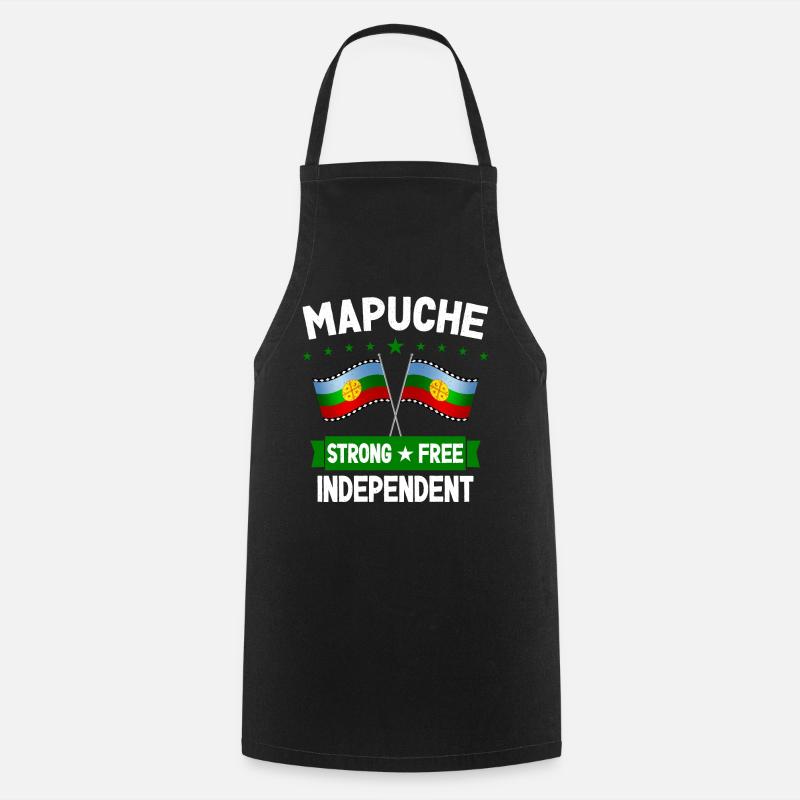 Mapuche - Kochschürze - Schwarz