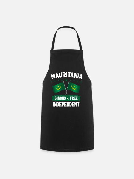 Mauretanien - Kochschürze - Schwarz