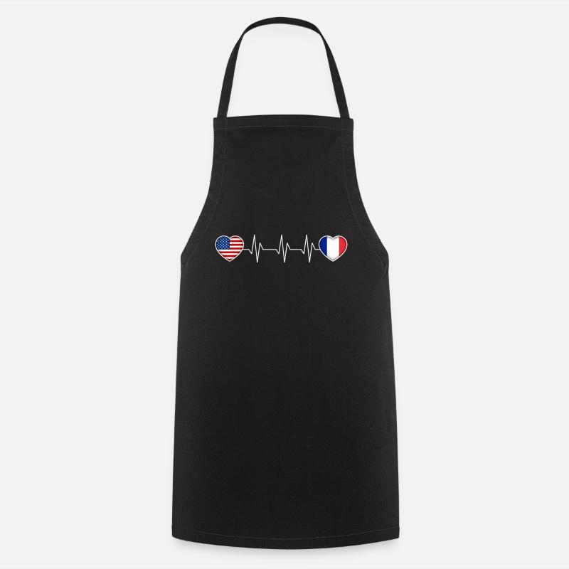 France - Tablier de cuisine - noir