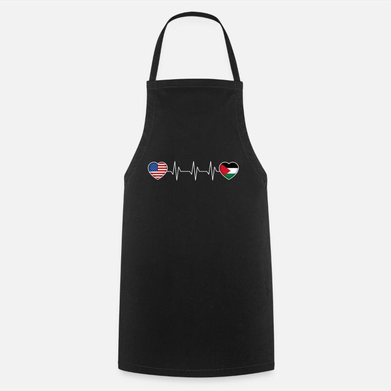 Palestine - Cooking Apron - black