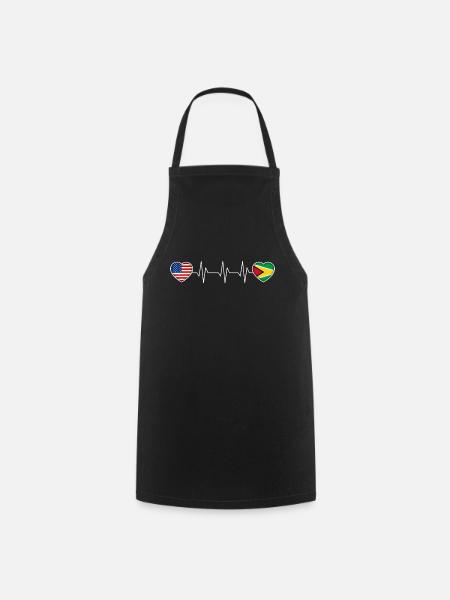Guyana - Tablier de cuisine - noir