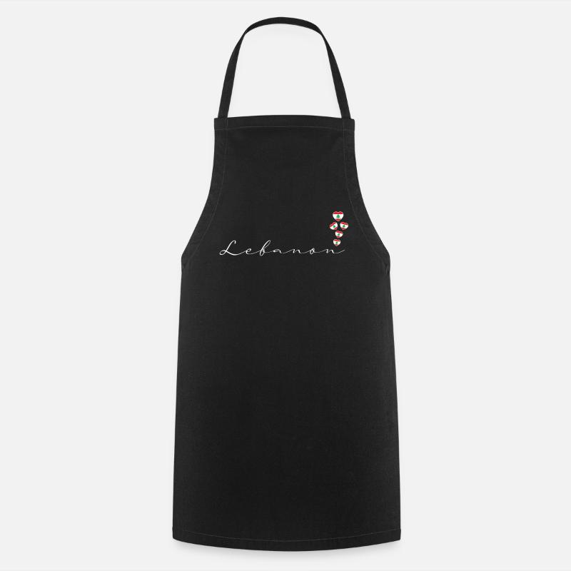Liban - Tablier de cuisine - noir