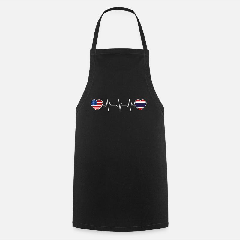 Thaïlande - Tablier de cuisine - noir