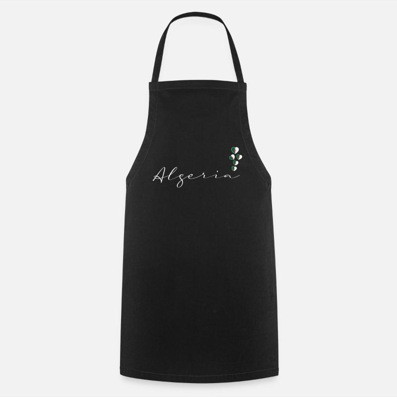 Algérie - Tablier de cuisine - noir