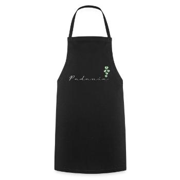 Padanie - Tablier de cuisine - noir - Devant - AI Model Male 185 dark (185cm)