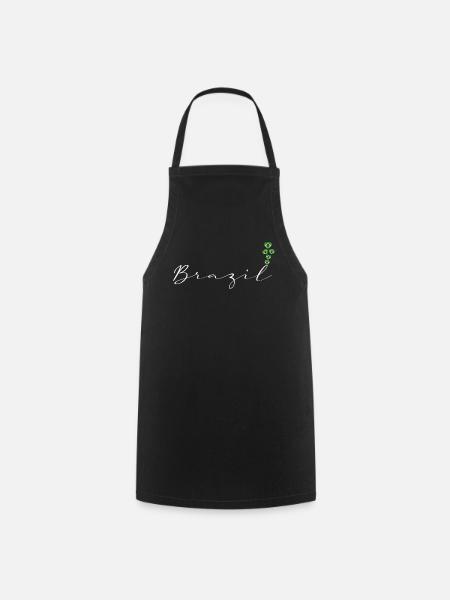 Brésil - Tablier de cuisine - noir
