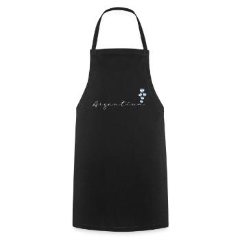 Argentine - Tablier de cuisine - noir - Devant - AI Model Male 185 dark (185cm)