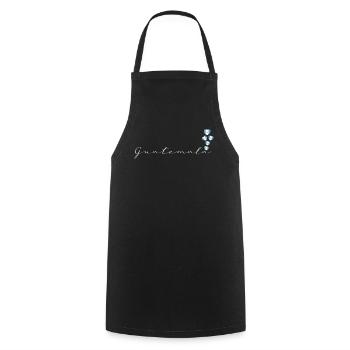 Guatemala - Cooking Apron - black - Front - AI Model Male 185 dark (185cm)