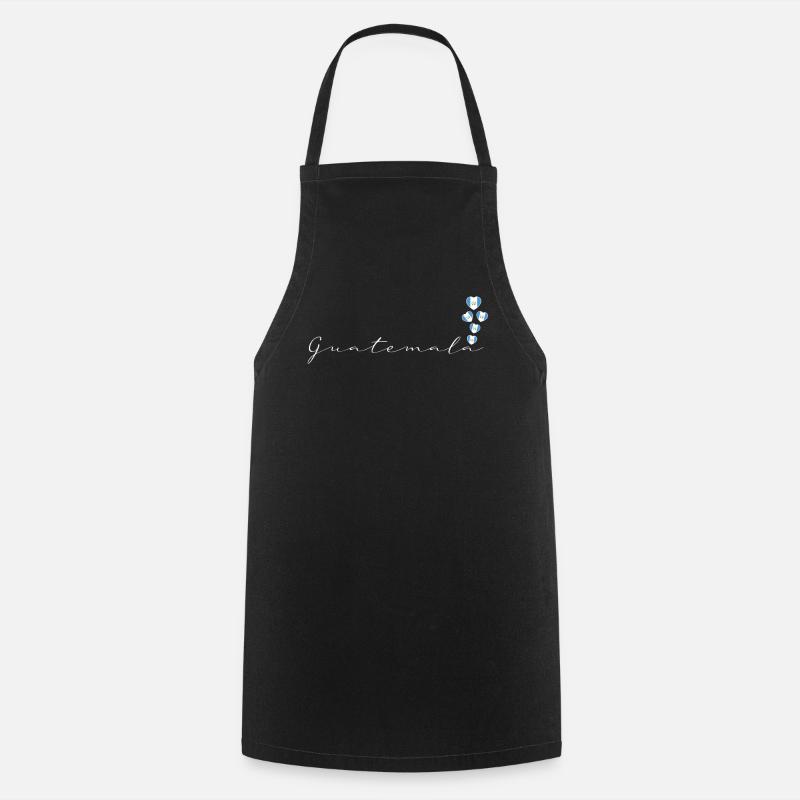 Guatemala - Tablier de cuisine - noir