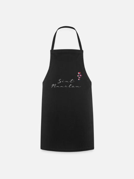 Sint Maarten - Tablier de cuisine - noir