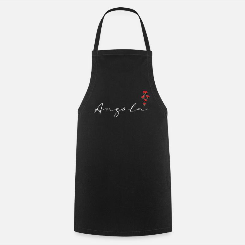 Angola - Tablier de cuisine - noir