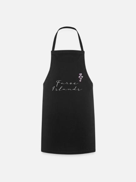 Îles Féroé - Tablier de cuisine - noir