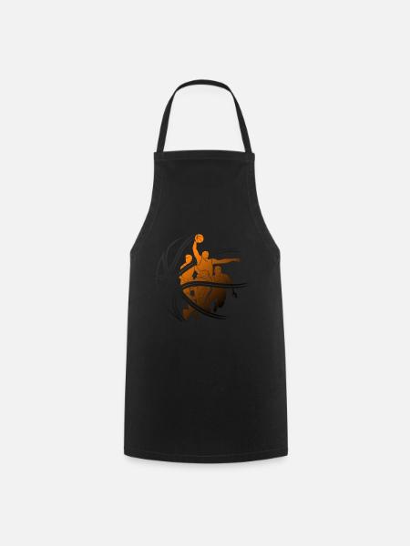 BASKETBALL BASKETBALL BASKETBALLSPIELER - Kochschürze - Schwarz