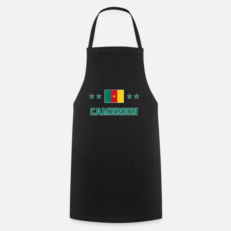 Cameroun - Tablier de cuisine - noir