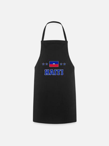 Haïti - Tablier de cuisine - noir