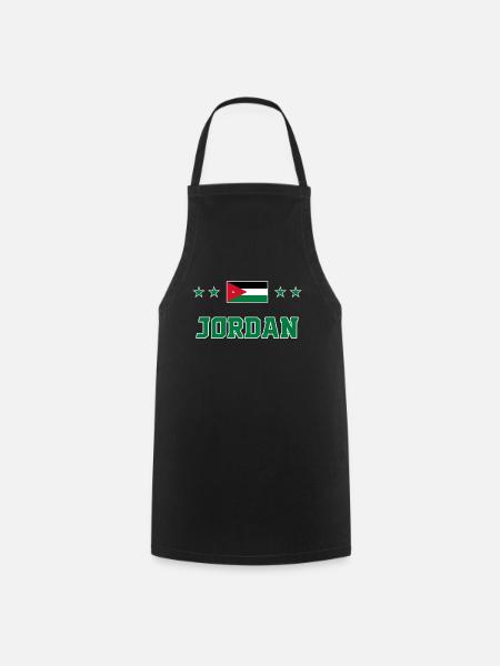 Jordanie - Tablier de cuisine - noir