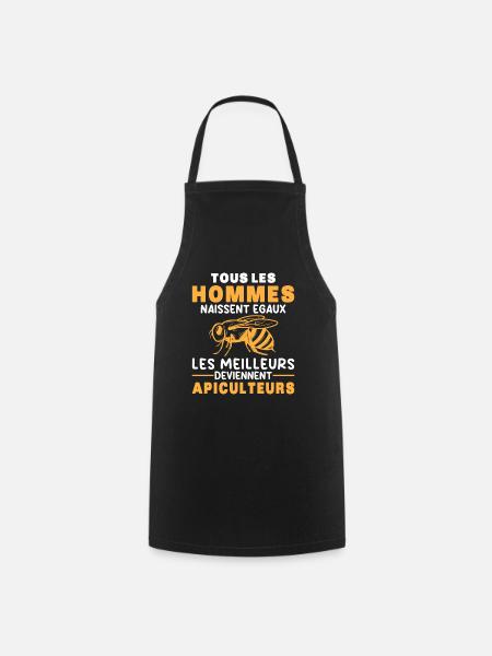 Homme Apiculteur Eleveurs Abeilles Pour Apiculteur - Tablier de cuisine - noir