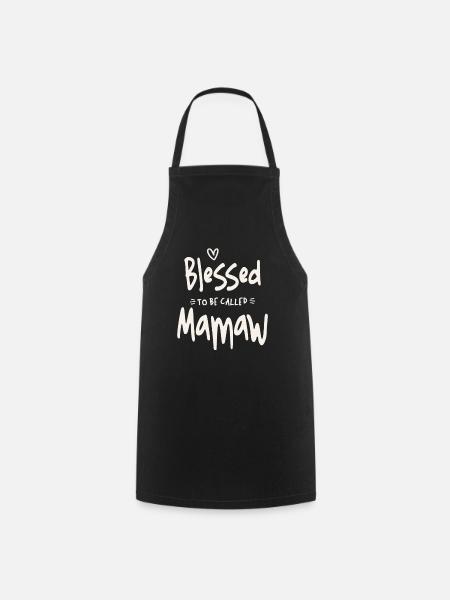 S’appeler Mamaw Drôle de grand-mère Noël - Tablier de cuisine - noir