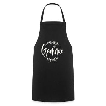 Amour Gammie Drôle Grand-mère - Tablier de cuisine - noir - Devant - AI Model Male 185 dark (185cm)