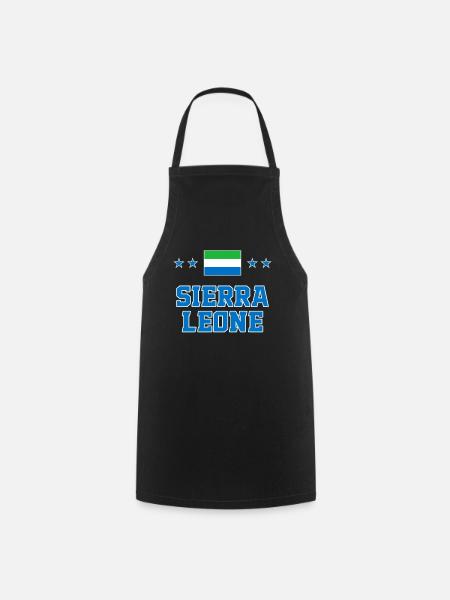Sierra Leone - Cooking Apron - black