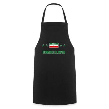 Somaliland - Tablier de cuisine - noir - Devant - AI Model Male 185 dark (185cm)