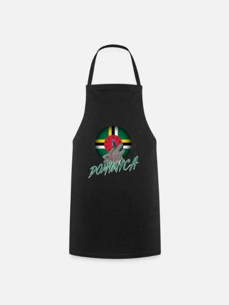 Dominica - Cooking Apron - black