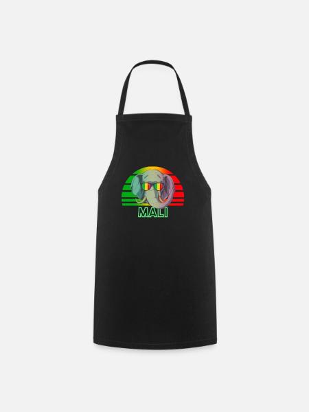 Mali - Tablier de cuisine - noir