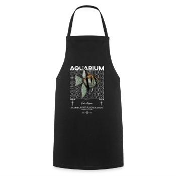 Altum Kaiserfisch Cichlid Fish Keeper Streetwear - Kochschürze - Schwarz - Vorne - AI Model Male 185 dark (185cm)