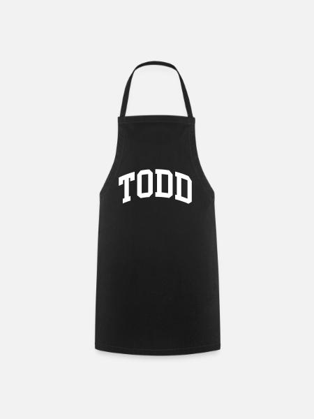 Todd - Kochschürze - Schwarz