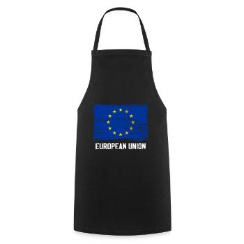Europe - Tablier de cuisine - noir - Devant - AI Model Male 185 dark (185cm)