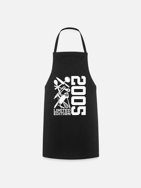 LIMITED EDITION 2005 KOCHEN 21. GEBURTSTAG KOCH - Kochschürze - Schwarz