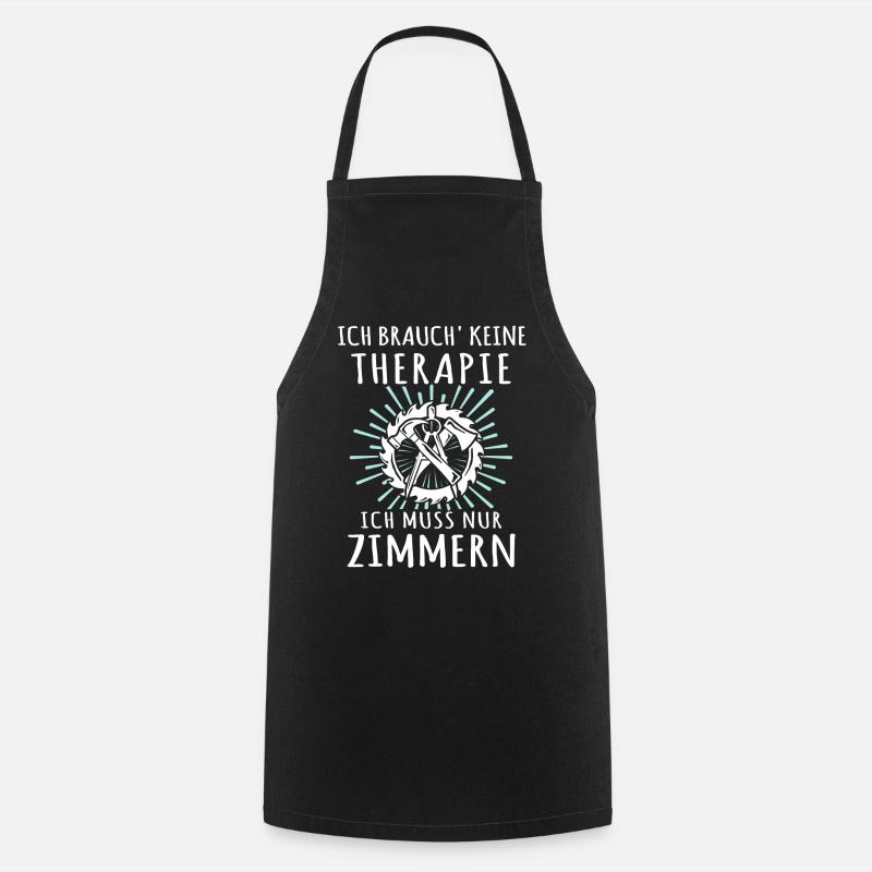 Zimmermann Zimmerer - Kochschürze - Schwarz