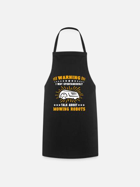 Robotic lawn mower Robot lawn mower - Cooking Apron - black
