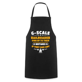 Garden Railway Garden Railway G Gauge - Cooking Apron - black - Front - AI Model Male 185 dark (185cm)