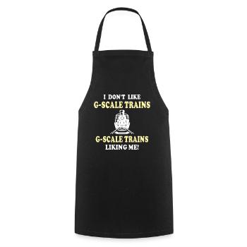 Garden Railway Garden Railway G Gauge - Cooking Apron - black - Front - AI Model Male 185 dark (185cm)
