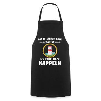Kappeln Sprüche Kappelner Spruch - Kochschürze - Schwarz - Vorne - AI Model Male 185 dark (185cm)