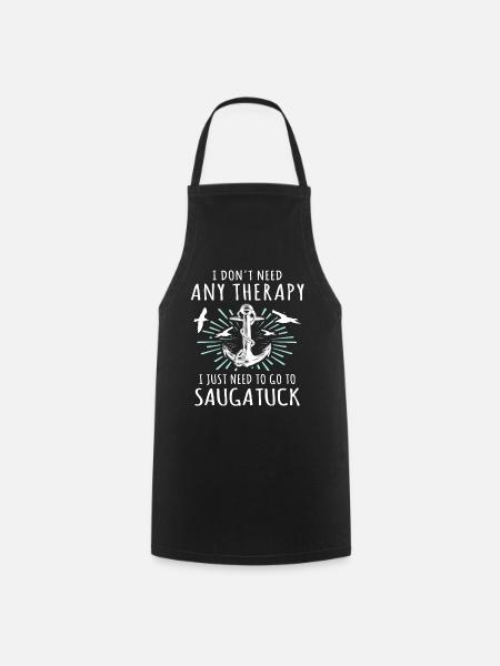 Saugatuck souvenir - Kochschürze - Schwarz