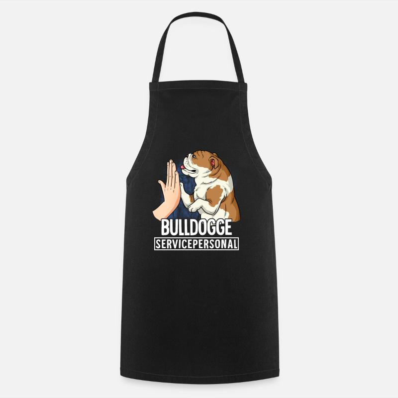 Bulldog - Cooking Apron - black
