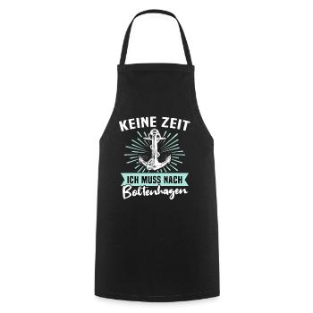 Boltenhagen Boltenhagener - Kochschürze - Schwarz - Vorne - AI Model Male 185 dark (185cm)
