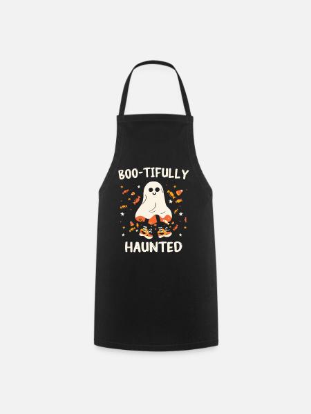 Halloween Kostüm Gruselig - Kochschürze - Schwarz