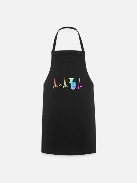 Tuba Tuba Player - Tablier de cuisine - noir