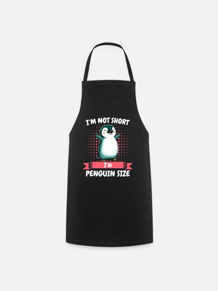 Pinguin Pinguine Tier - Kochschürze - Schwarz