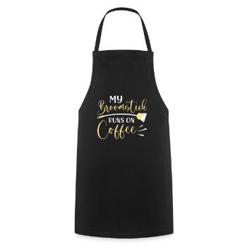 Semaine d’appréciation pour l’entretien ménager - Tablier de cuisine - noir - Devant - AI Model Male 185 dark (185cm)