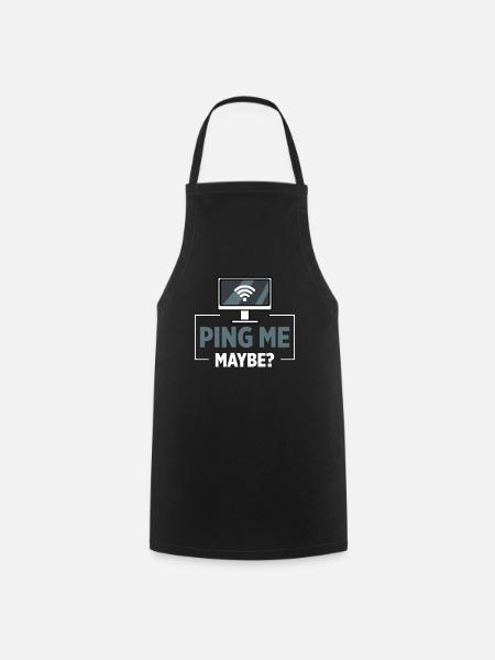 Administrateur réseau Administrateur système Réseau - Tablier de cuisine - noir