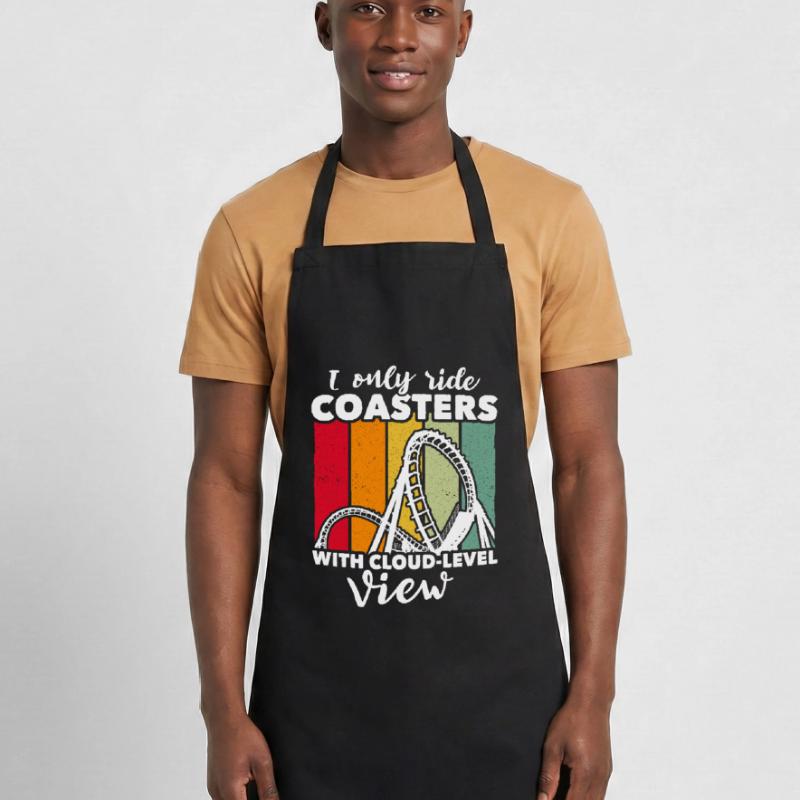 Roller Coaster Roller Coaster Lovers Cooking Apron