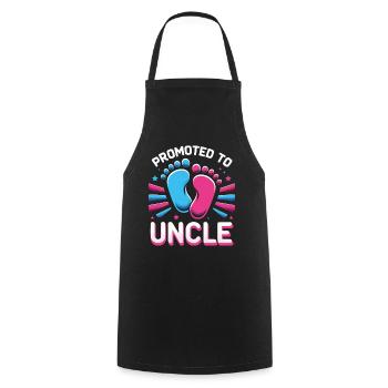 Uncle Fmilie Great-Uncle Uncle's - Cooking Apron - black - Front - AI Model Male 185 dark (185cm)