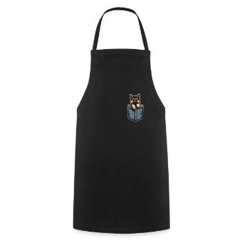 Berger Allemand Malinois - Tablier de cuisine - noir - Devant - AI Model Male 185 dark (185cm)